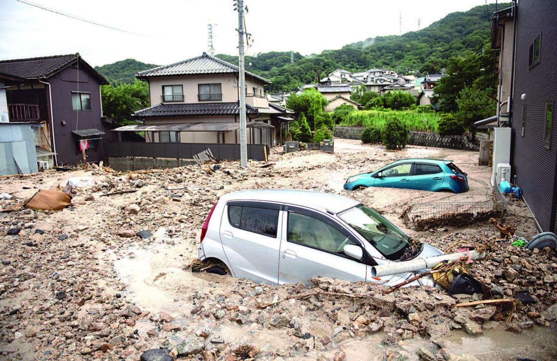 Banjir dan Longsor Landa Jepang, 73 Warga Tewas