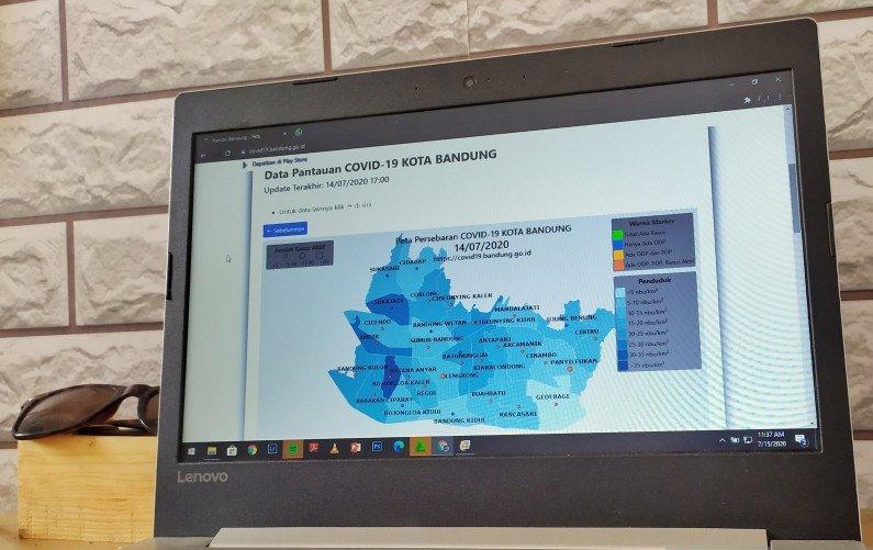 7 Kecamatan Kota Bandung Bebas Kasus Positif Covid-19 Aktif