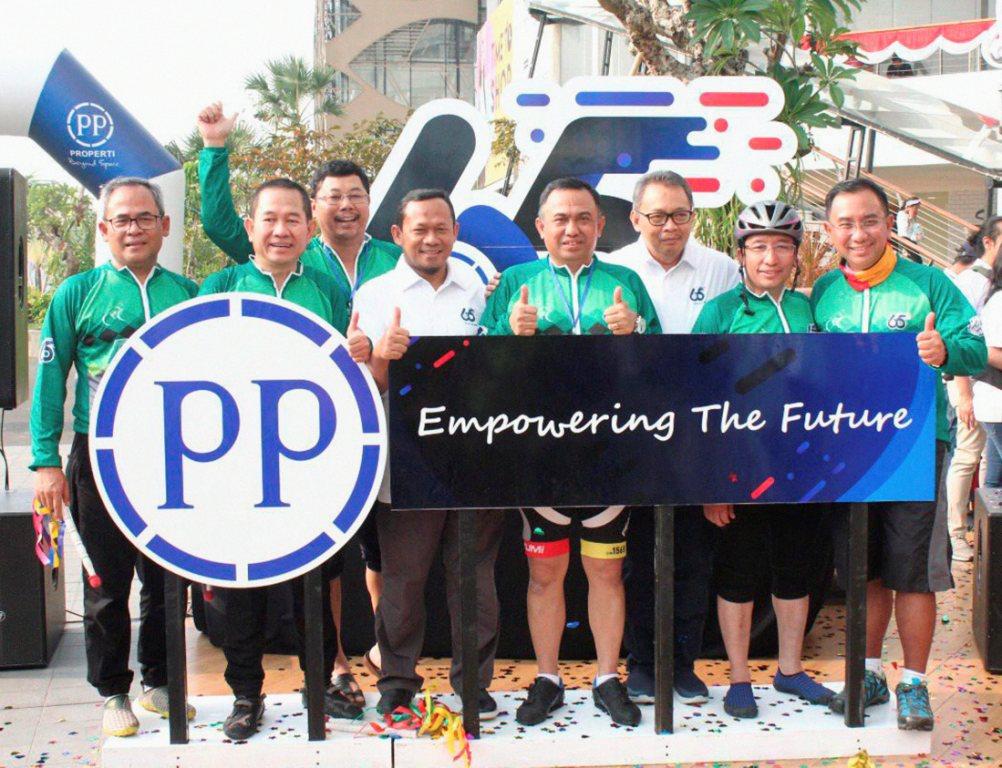 PTPP Usung Slogan Empowering The Future