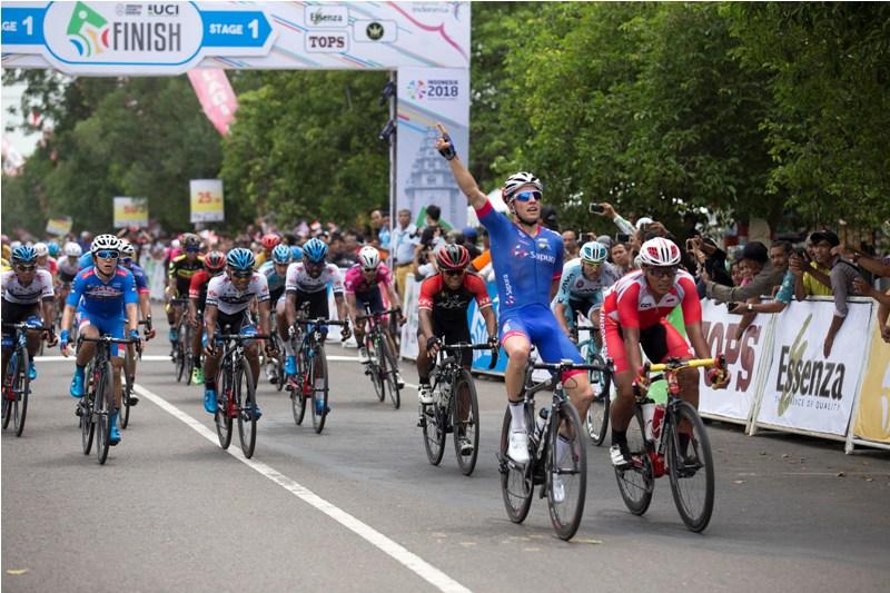 Timnas Balap Sepeda Indonesia Bidik Tour d'Indonesia