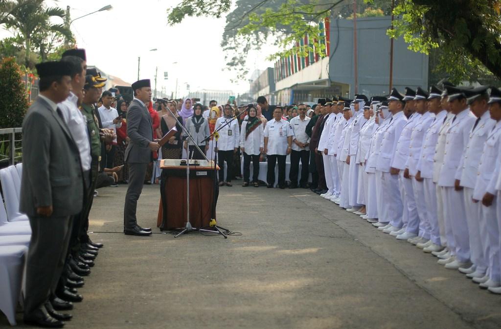 Bima Arya Lantik 265 Pejabat di Stasiun