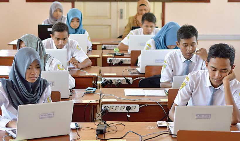 68 Ribu Lebih Siswa SMK Ikuti UNBK