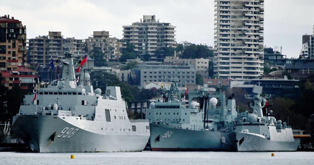 Kapal Perang Tiongkok Picu Kehebohan Warga Sydney