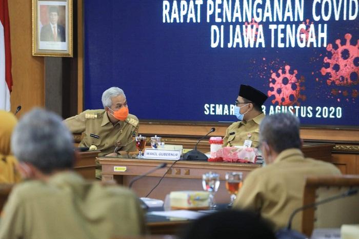 Gubernur Ganjar Denda ASN Pelanggar Protokol Kesehatan 