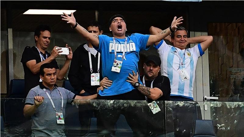 Maradona Sempat Mendapat Perawatan