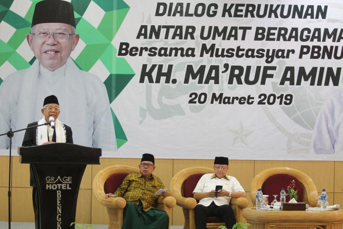 KH Ma'ruf Amin Optimistis Menang Besar di Bengkulu