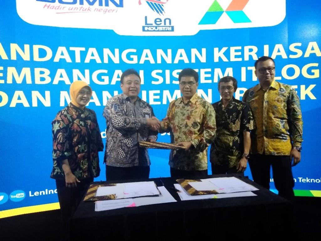 Len-Rekind Kembangkan IT Logistik Proyek