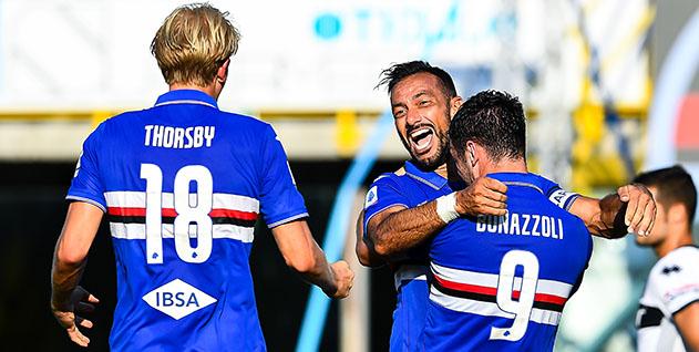 Sampdoria Berhasil Bangkit untuk Tundukkan Parma 3-2