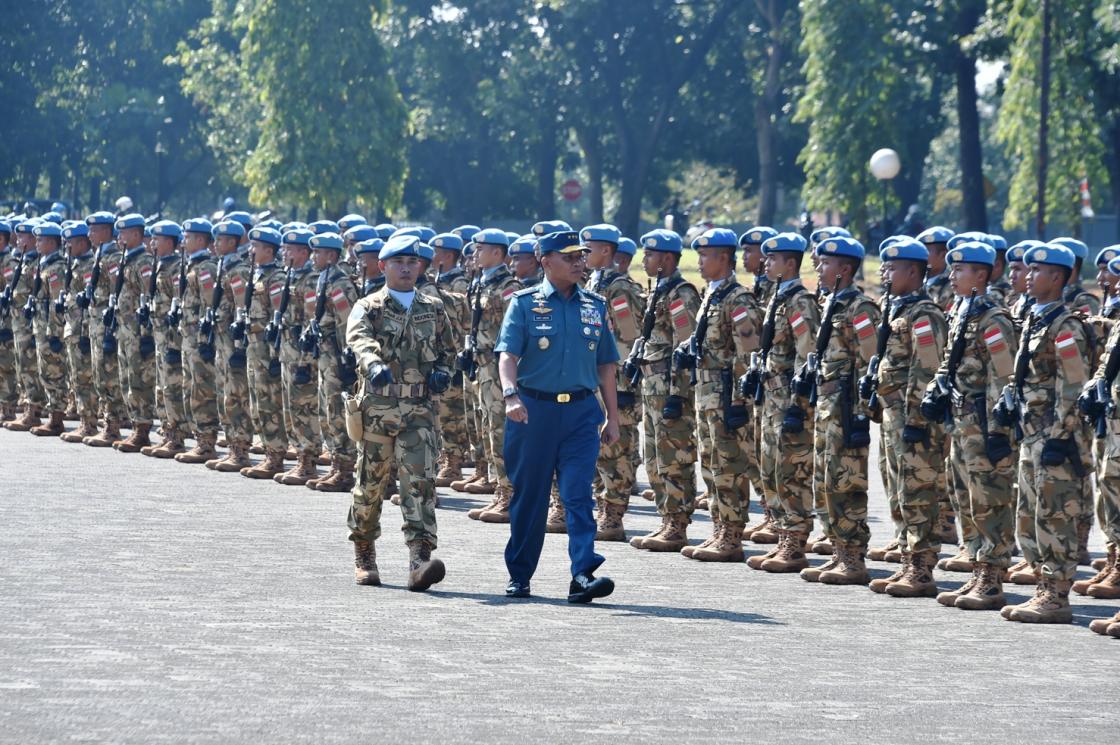 Prajurit TNI Sukses Lakukan Misi Perdamaian di Afrika Tengah