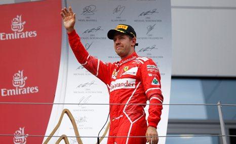 Ferrari Pagari Sebastian Vettel