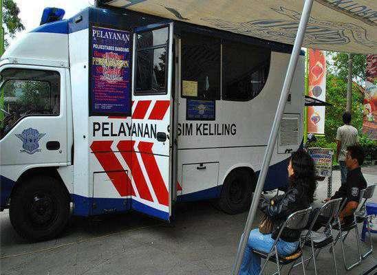 Layanan Pembuatan SIM Mobil Keliling Cukup 15 Menit