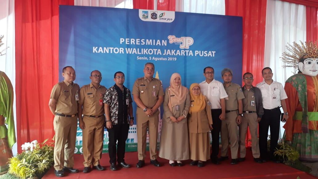 Gerai Jakmart Dibuka di Kantor Wali Kota Jakarta Pusat