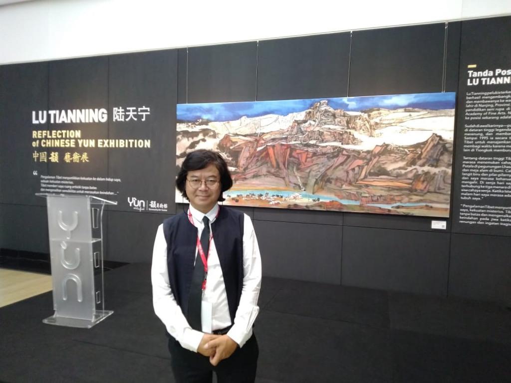 Karya Pelukis Tiongkok, Lu Tianning Dipamerkan di Jakarta