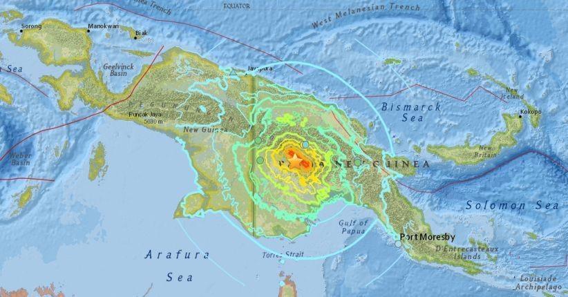 Gempa Susulan di PNG Kembali Renggut Korban Jiwa