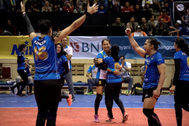 BJB Pakuan Juara Putaran Kedua Proliga