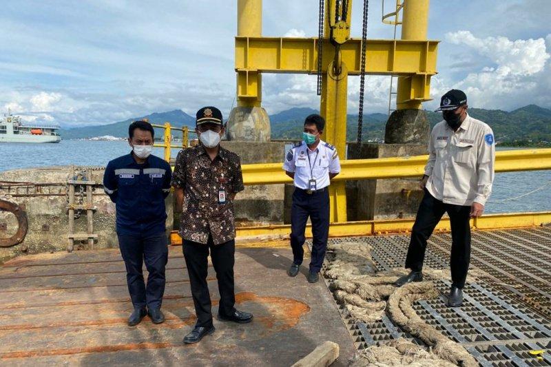 Kerusakan Fisik Pelabuhan Simboro Akibat Gempa Capai 80 Persen