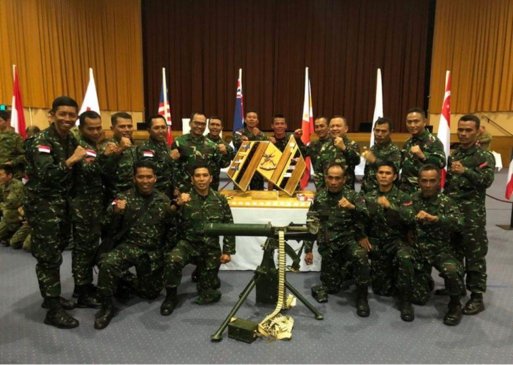 TNI AD Raih Juara Ke-11 Kali Lomba Tembak AASAM