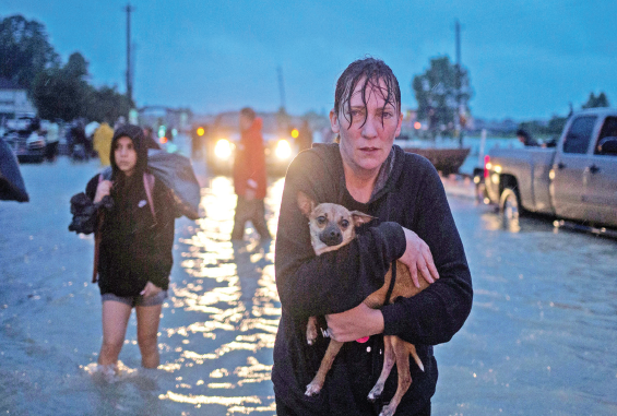 Topan Harvey Terjang Negara Bagian Louisiana
