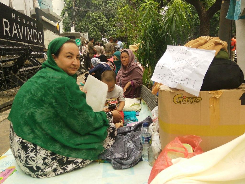 Pencari Suaka Kotori Wajah Jakarta