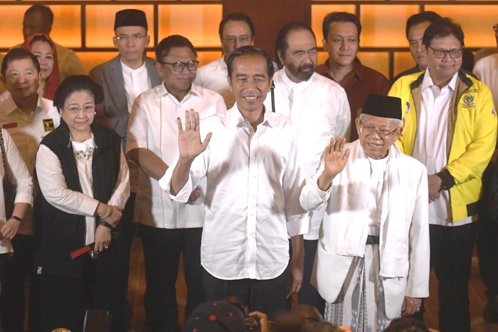 Jokowi-Ma'ruf Menang di Hitung Cepat