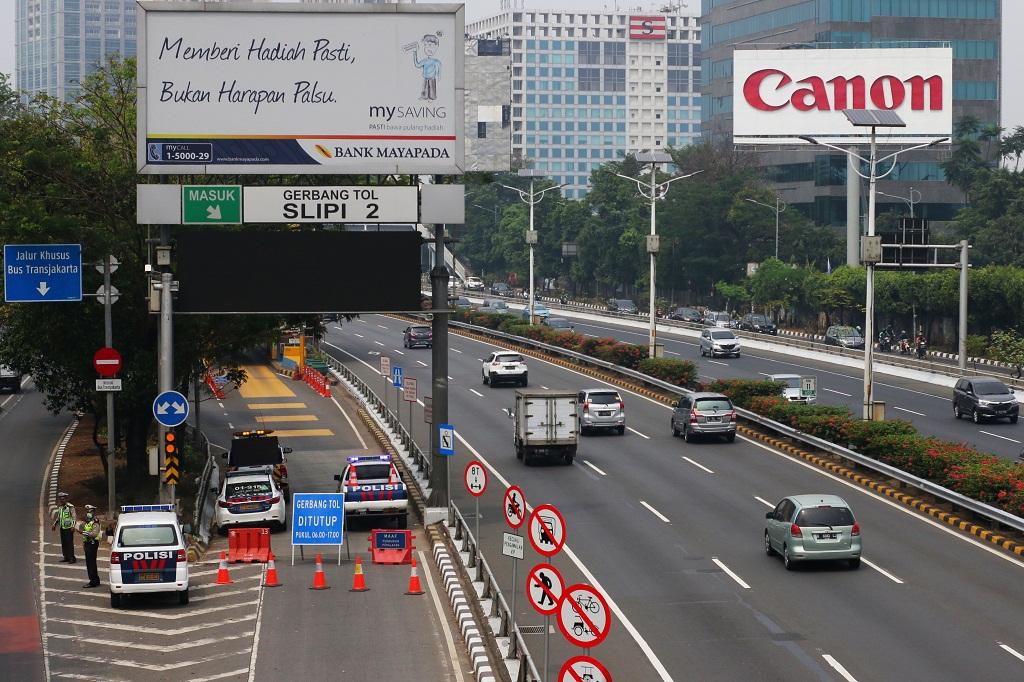 Hanya 7 Pintu Tol yang Ditutup