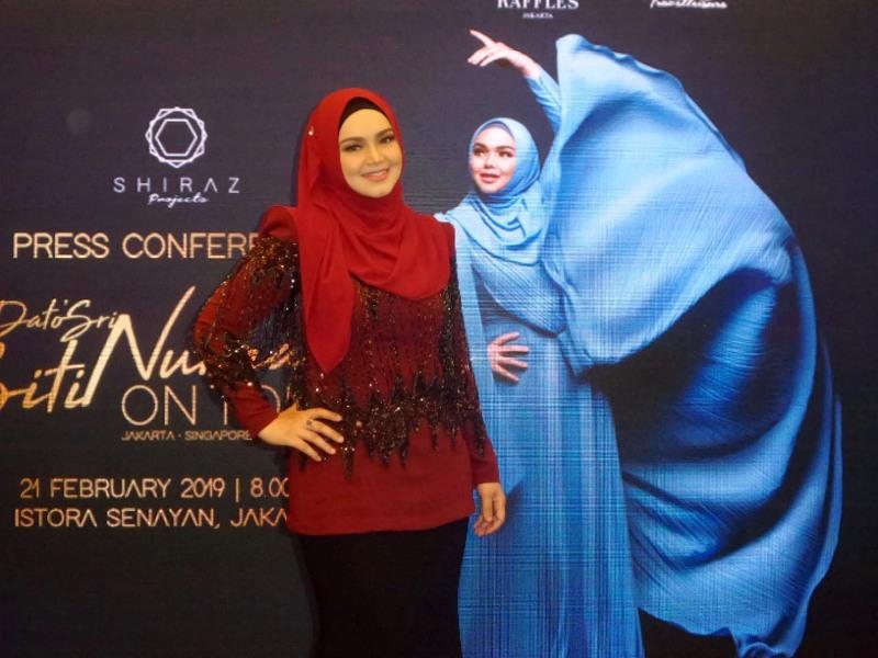 Siti Nurhaliza Gelar Konser Besar di Tiga Negara