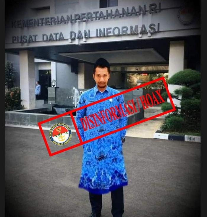 Foto ASN Berpakaian Korpri Model Gamis di Kemenhan Hoaks