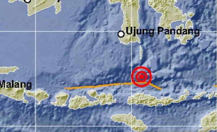 Gempa Magnitudo 5,5 Guncang Laut Flores, Dirasakan Hingga Denpasar