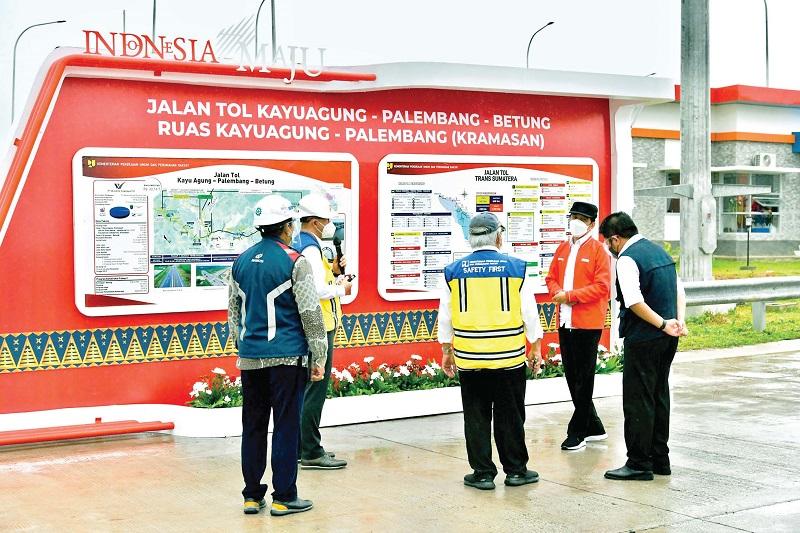 PERESMIAN TOL PALEMBANGKAYU AGUNG