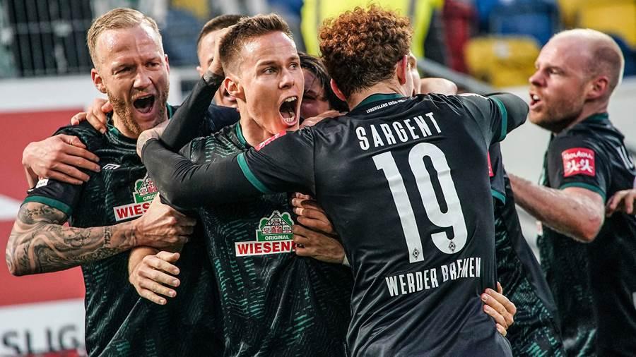 Werder Bremen Bertahan di Bundesliga Usai Imbangi Heidenheim