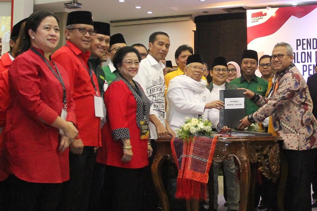 Ma'ruf Amin Miliki Kedekatan dengan Golkar