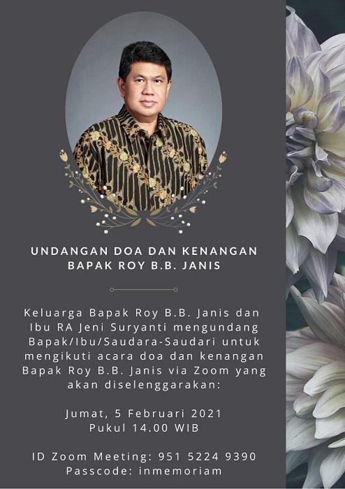 Roy Janis, Tokoh yang Selalu Menghormati Seniornya