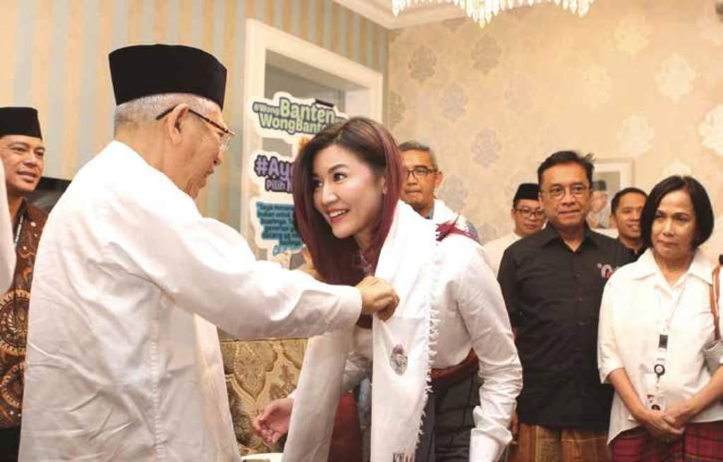 Selebritas Beri Dukungan pada KH Ma'ruf Amin