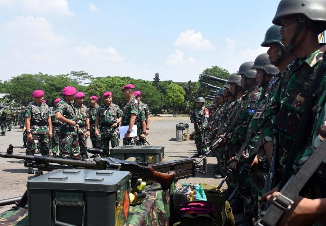 Tingkatkan Kemampuan Prajurit Marinir