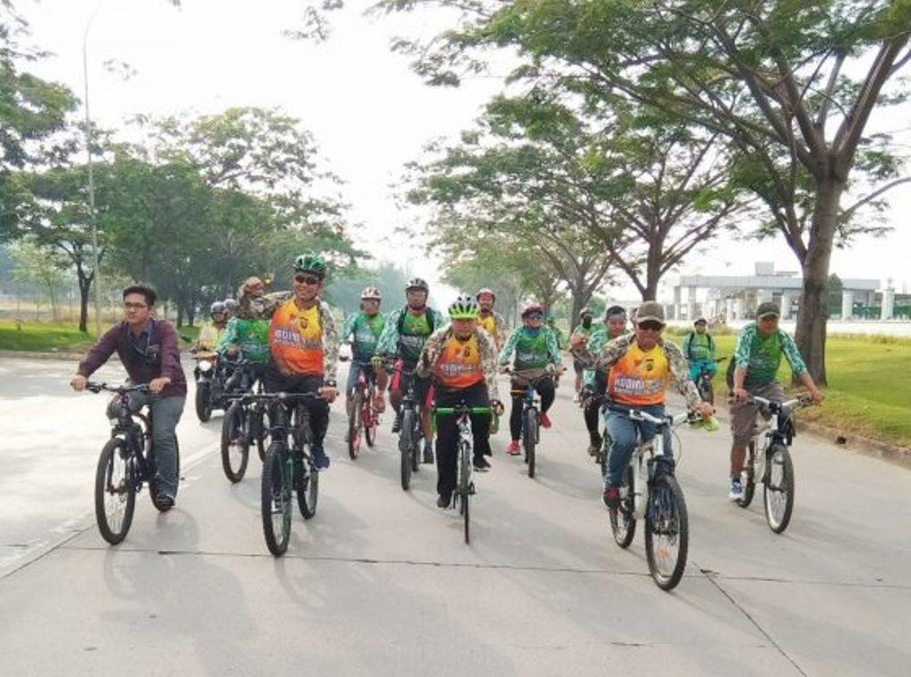 LPCK Gelar Fun Bike Bersama TNI-Polri