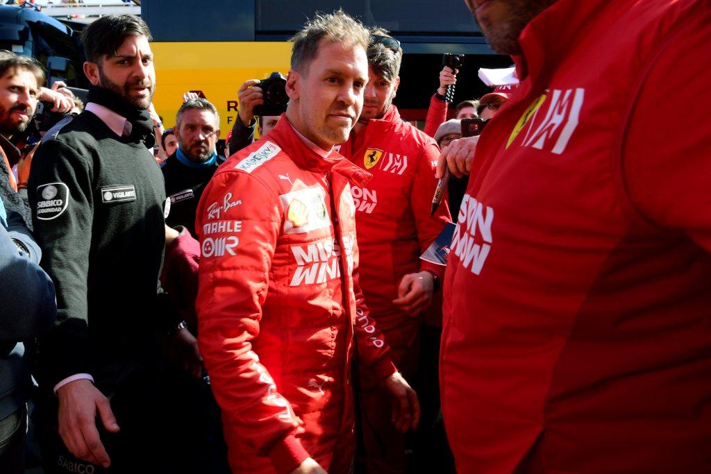 Vettel Sebut Ferrari Nyaris Sempurna