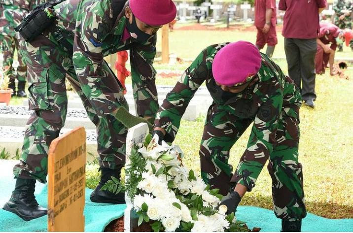 Marinir Berduka, Salah Satu Putra Terbaiknya Berpulang Dipanggil Tuhan