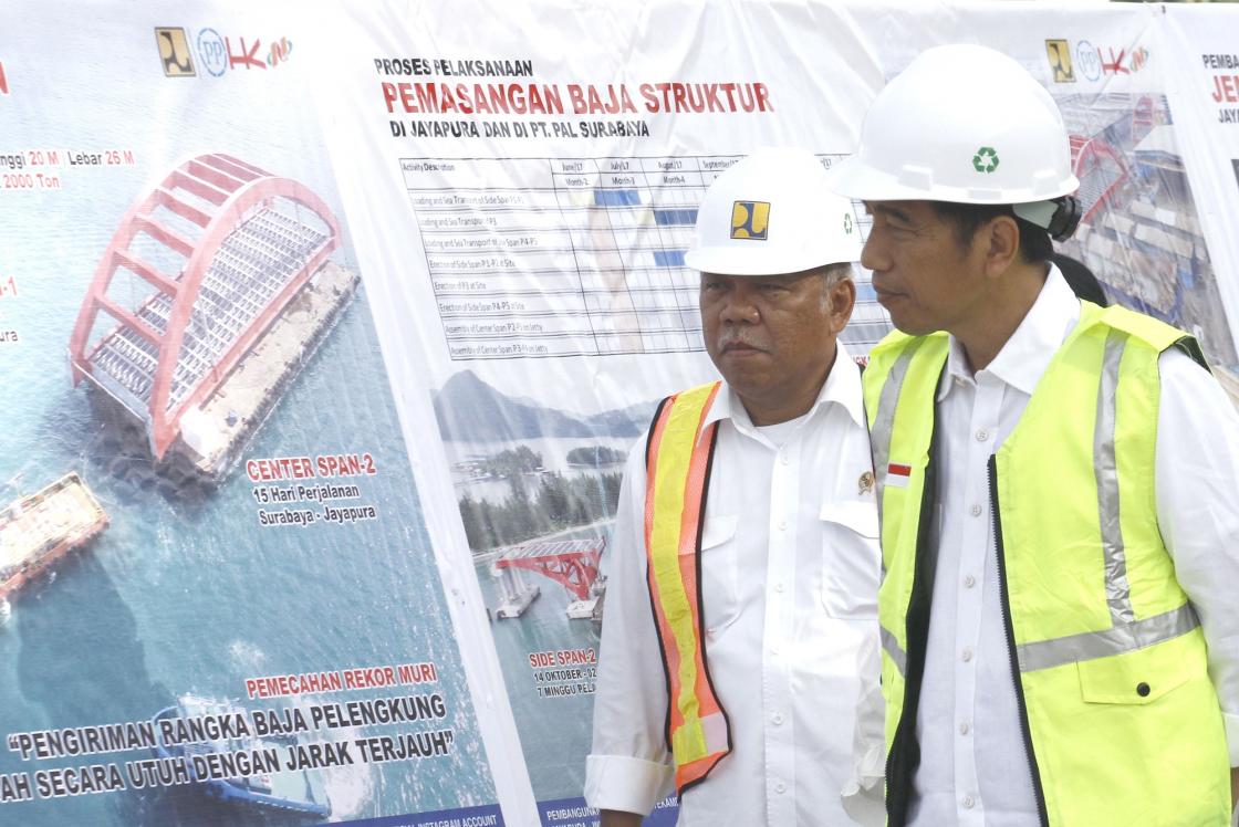 Saat Presiden Rajin Pantau Pembangunan Infrastruktur