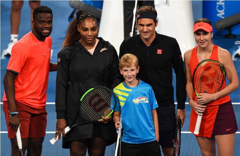 Federer Kalahkan Serena, Swiss Singkirkan AS di Piala Hopman