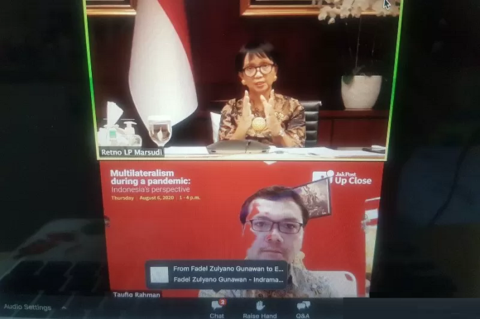 Menlu Retno Sebut Covid-19 Ujian Bagi Multilateralisme