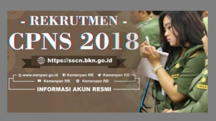 Pendaftaran CPNS 2018 Dibuka
