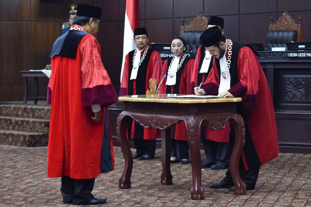 Arief Hidayat Terpilih Kembali Jadi Ketua MK