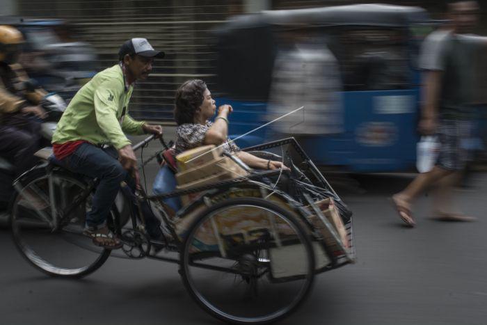 Becak Belum Ada Payung Hukum untuk Beroperasi