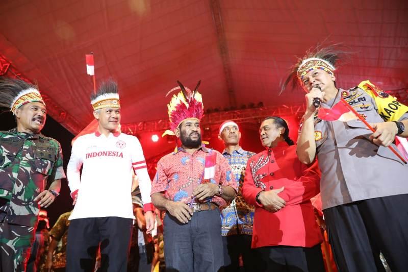Pagelaran Seni Budaya Nusantara, We love Papua, We Love Indonesia
