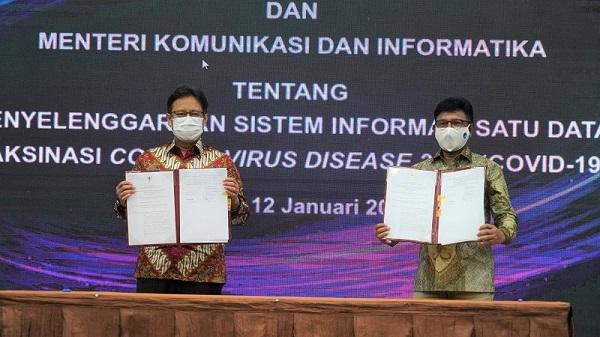 Data Penerima Vaksinasi Tersusun Lebih Terintegrasi