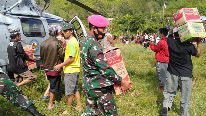 Helikopter Dikerahkan Salurkan Bantuan ke Wilayah Terisolir Kalsel