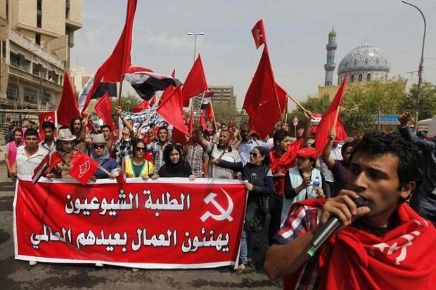 Markas Partai Komunis Irak Diserang Bom