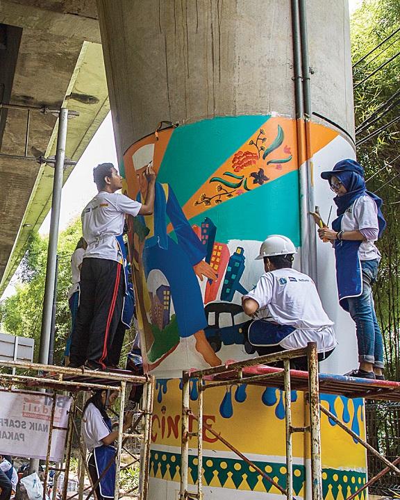 Bulan Depan Kampung di Jakarta Dicat Warna Warni