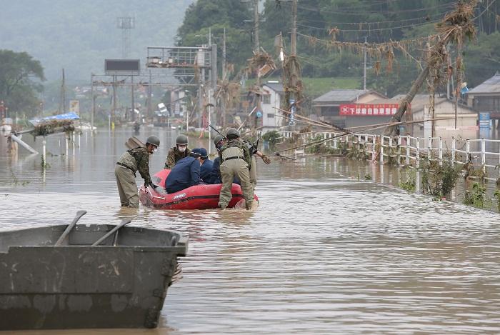 Puluhan Tewas dalam Bencana Banjir dan Longsor di Jepang