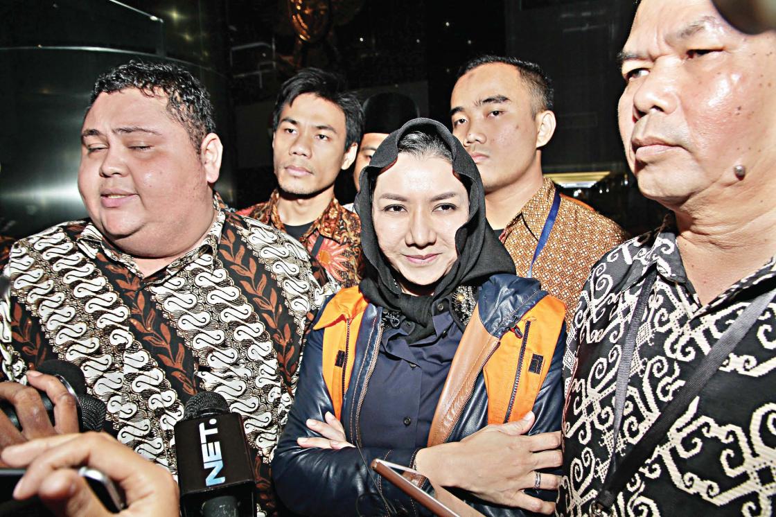 Bupati Kukar Rita Widyasari Ditahan